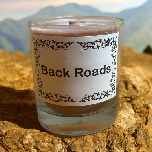 Back Roads 10oz wood wick candle