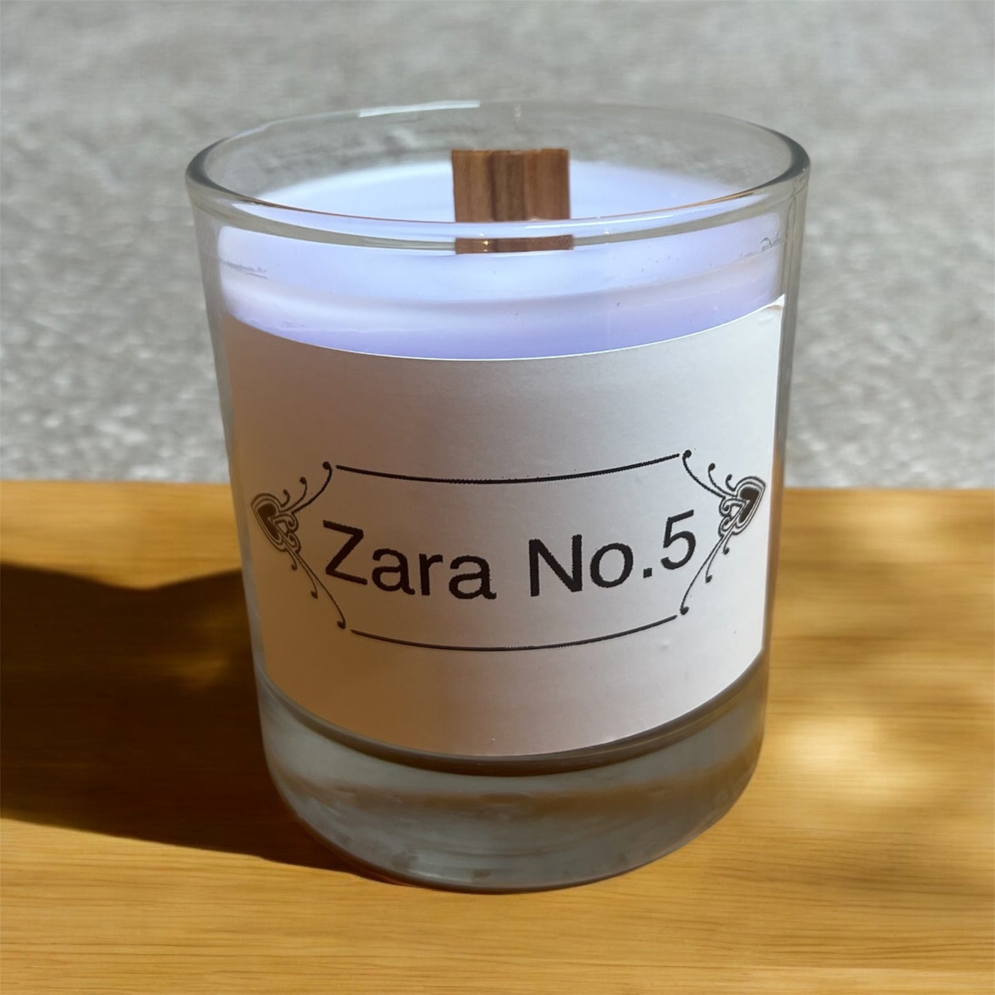 Zara No.5 10oz Wood Wick Candle